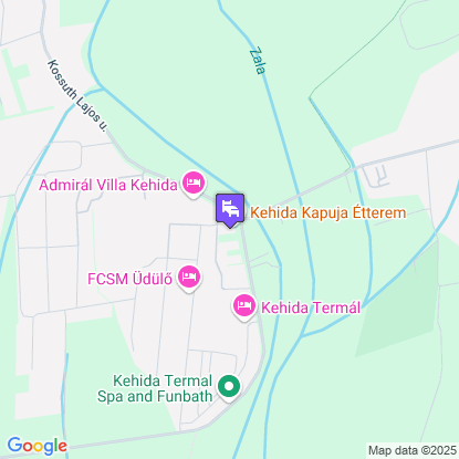 Szerencsemák Panzió a térképen